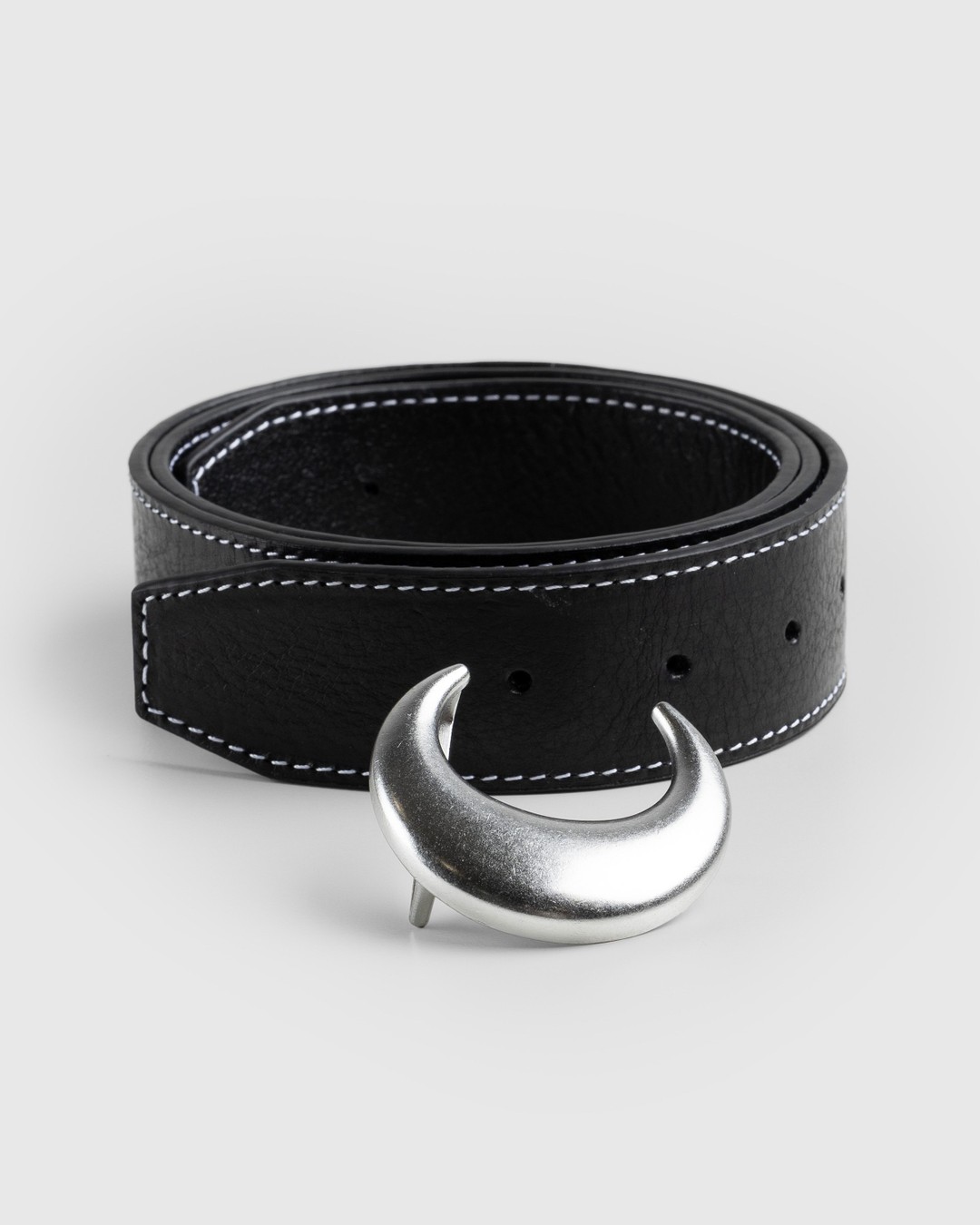 Marine Serre – Moon 38mm Buckle Belt Black | Highsnobiety Shop